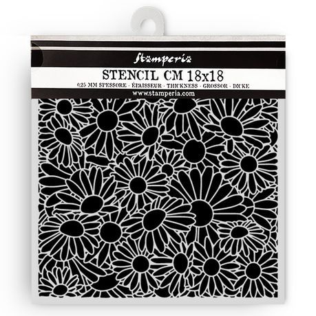 Stamperia - Stencil Daisy Art
