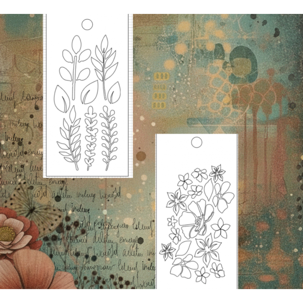 Le Chaos créatif - Stencil Les Mystérieuses