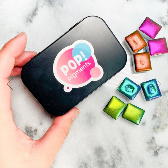 Pop Pigments - Boîtier vide aimanté, 10 places