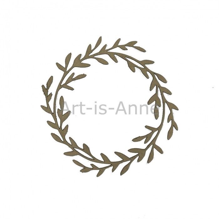 Couronne de feuilles 12 x 12