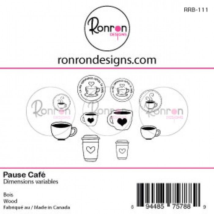 Ronron designs - Bois Pause Café