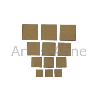 Art-Is-Anne créative - Chipboard «Multi carré-2»