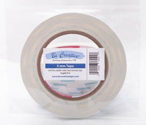 Be creative Tape - Ruban adhésif 7mm double-face