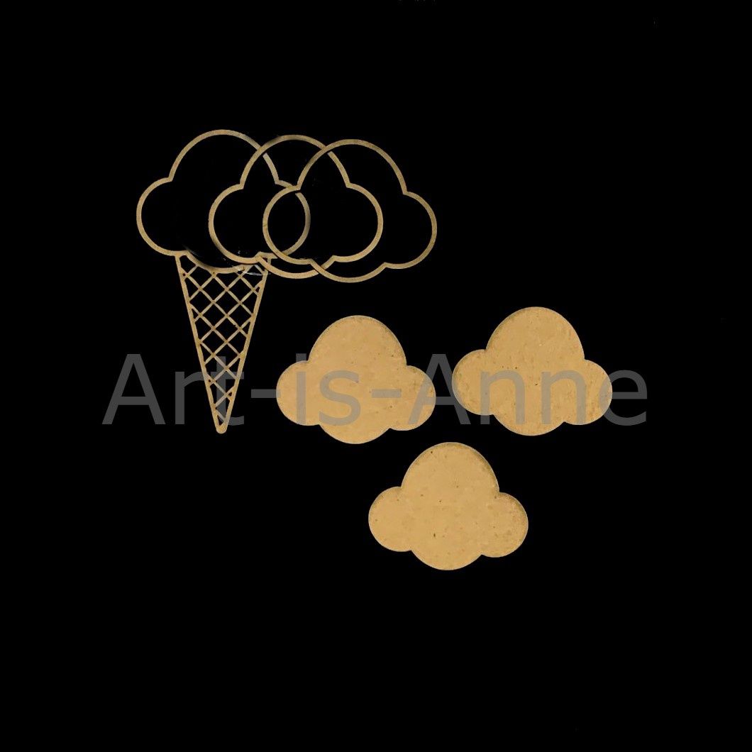 Art-is-Anne créative - Shaker Cornet de glace