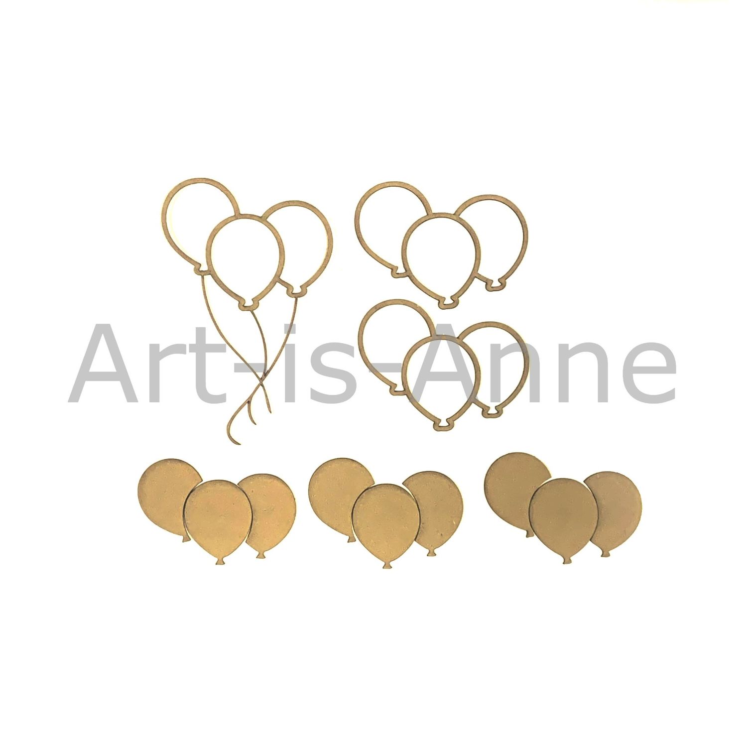 Art-is-Anne créative - Shaker Bouquet de ballons