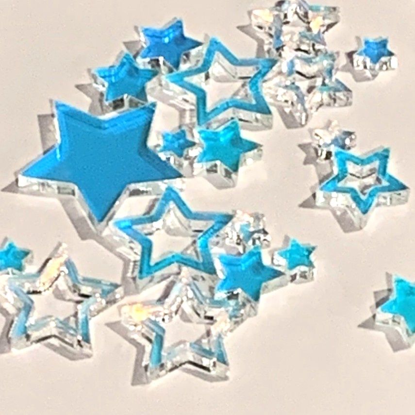 Art-Is-Anne créative - Acrylique «Mini étoile Holographique»