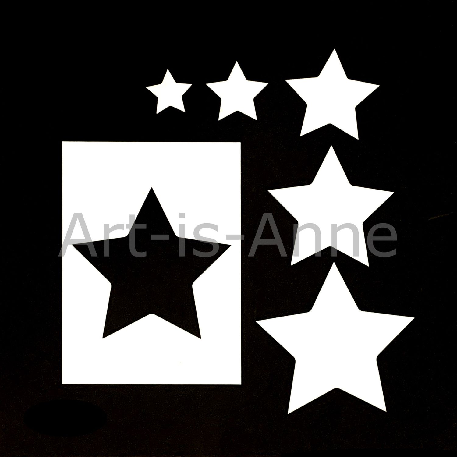 Art-is-Anne créative - Masque Étoile