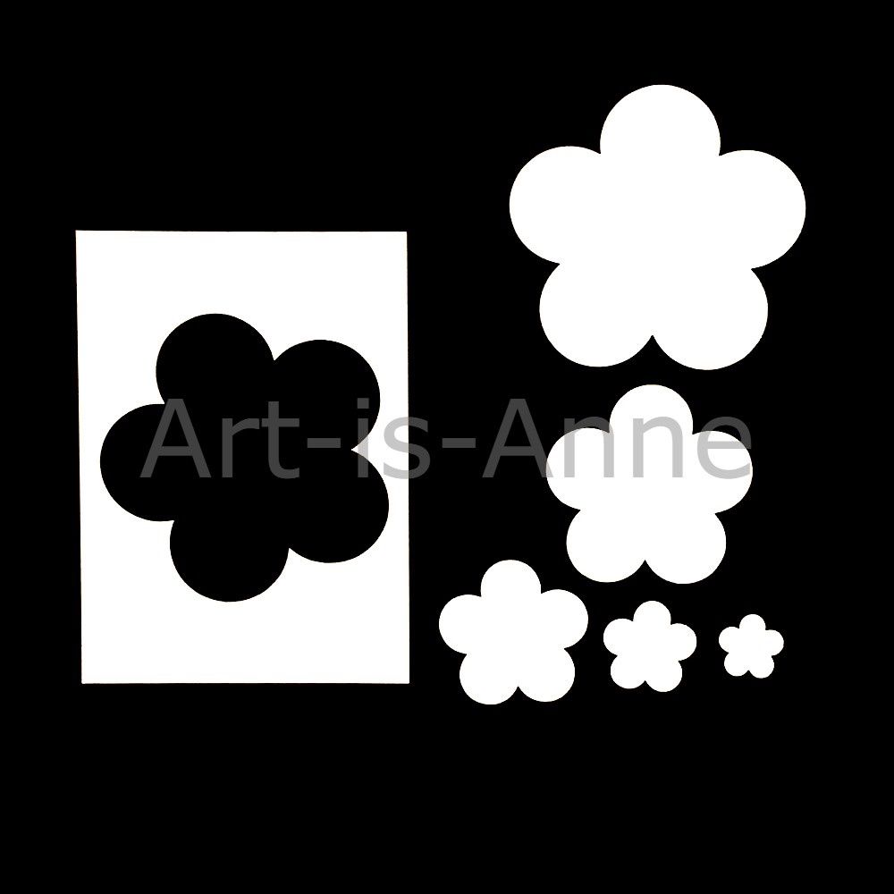 Art-is-Anne créative - Masque Fleur