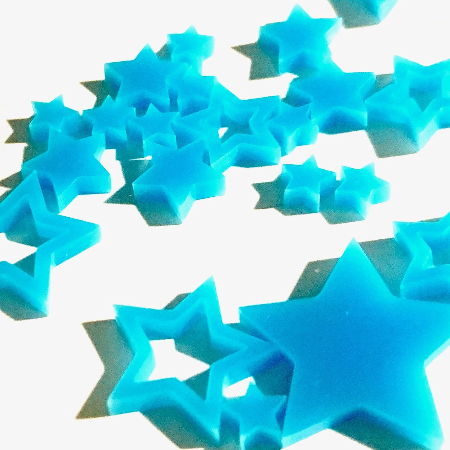 Art-Is-Anne créative - Acrylique «Mini étoile bleu-4»