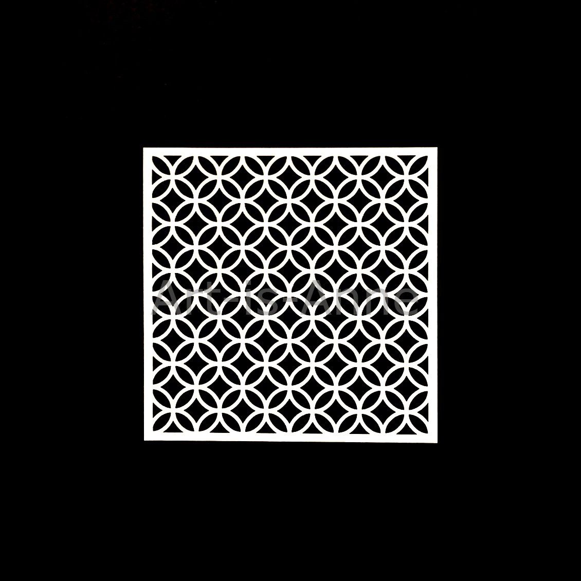 Art-is-Anne créative - Stencil 6" X 6" «Marocain»