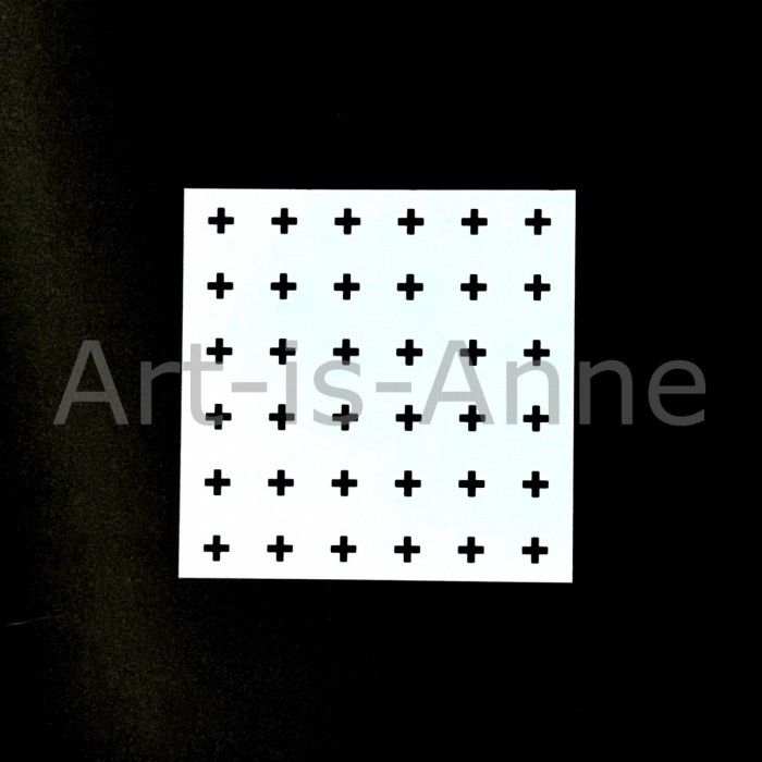 Art-is-Anne créative - Stencil 6" X 6" «Encore Plus»