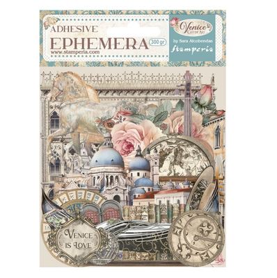 Stamperia - Éphéméra autocollants «Venice»