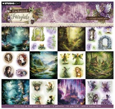 Studio light - Papier Collage Enchanted Fairytale