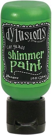 Dylusions - Shimmer Paint «Cut Grass» 1oz