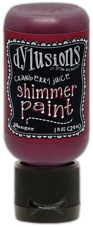 Dylusions - Shimmer Paint «Cranberry Juice» 1oz