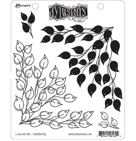 Dylusions - Étampes «Leaf me be»