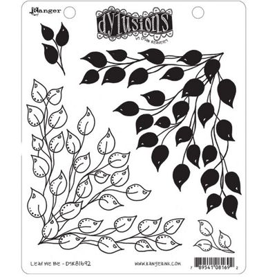Dylusions - Étampes «Leaf me be»