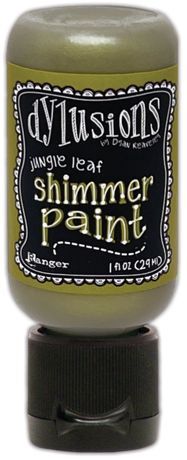 Dylusions - Shimmer Paint «Jungle Leaf» 1oz