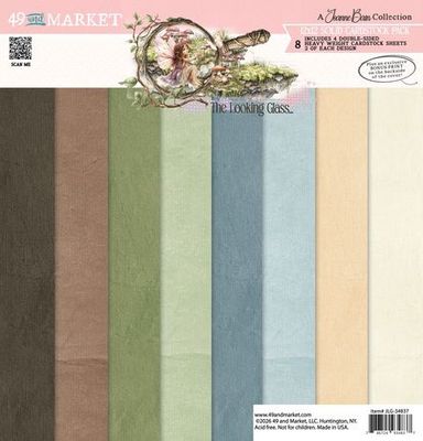 49 and Market - Papier 12x12 Solids The Looking Glass