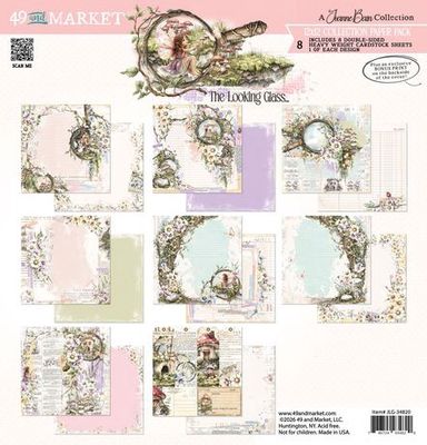 49 and Market - Papier 12x12 The Looking Glass