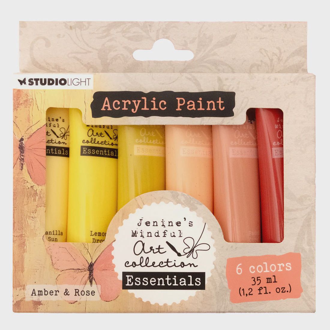 Studio Light - Peinture acrylique Amber and rose