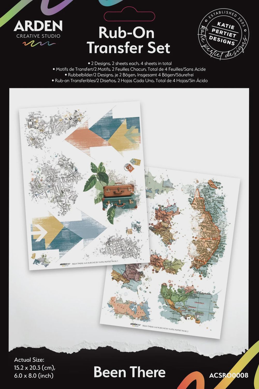 Arden Creative Studio - Rub-On «Been There»