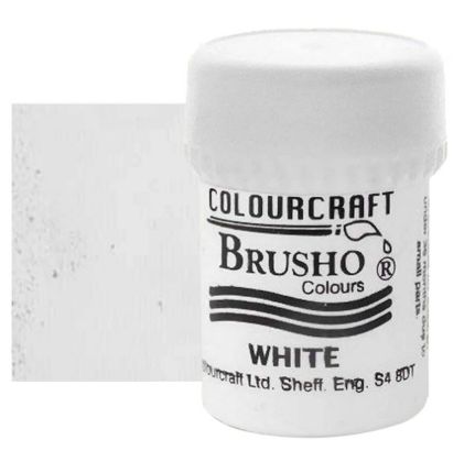 Colourcraft - Brusho Colour White 15g