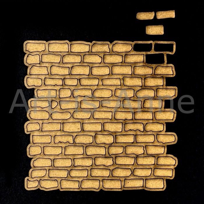 Art-Is-Anne créative - Chipboard «Briqueleur»