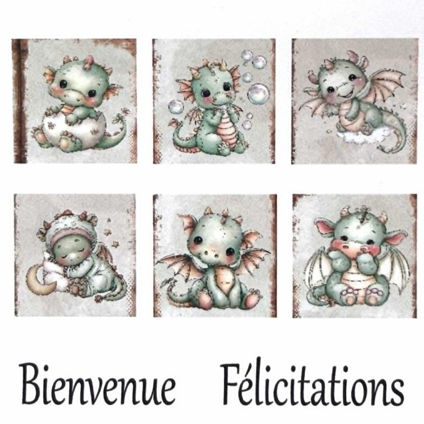 Les Belles de Bois - Topper Bébé Dragon 3