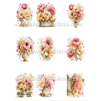 Les Belles des Bois - Duetto ATC Des fleurs pour toi 1