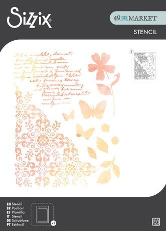 Sizzix et 49 and Market - Stencil Petal Play