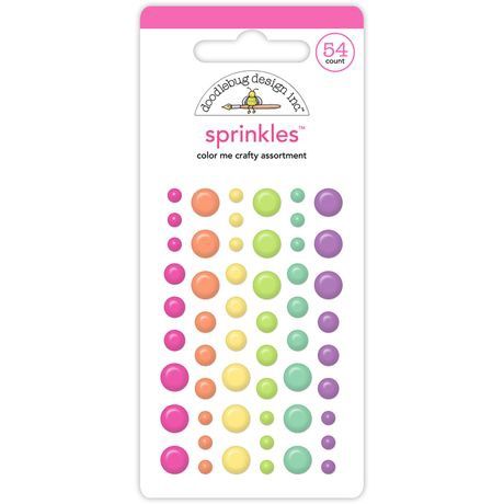Doodlebug - Enamel Dots Color me Crafty