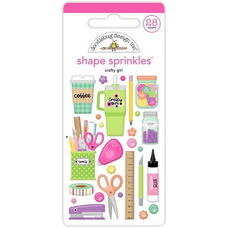 Doodlebug - Enamel Dots Crafty Girl