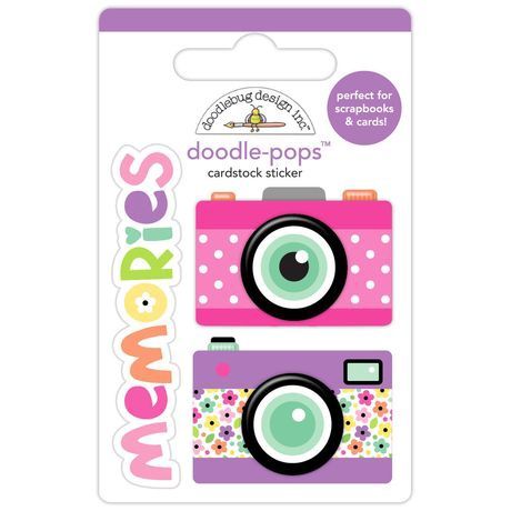 Doodlebug - Autocollant Color me Crafty