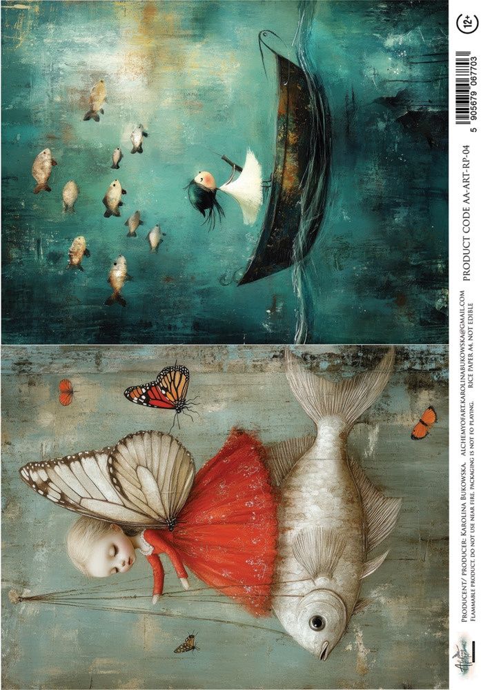 Alchemy Of Art - Papier de riz Art 04