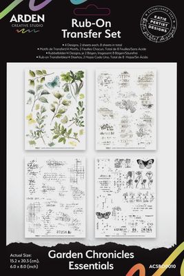 Arden Creative Studio - Rub-On Essentials «Garden Chronicles»