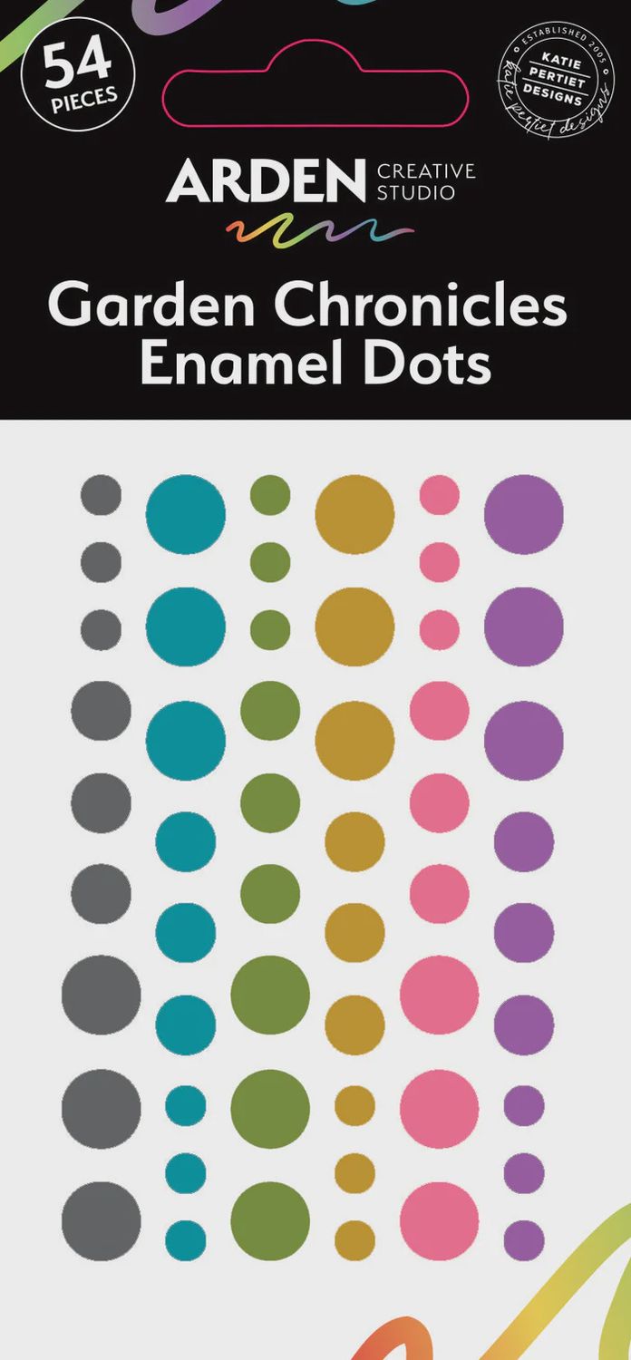 Arden Arden Creative Studio - Enamel Dots collection «Garden Chronicles»