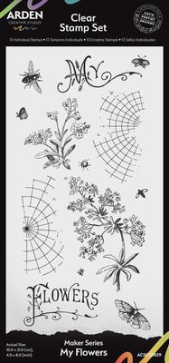 Arden Creative Studio - Étampe «My Flowers»