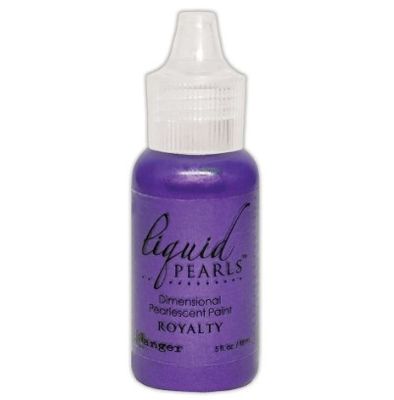 Liquid Pearls - Peinture dimensionelle «Royalty»