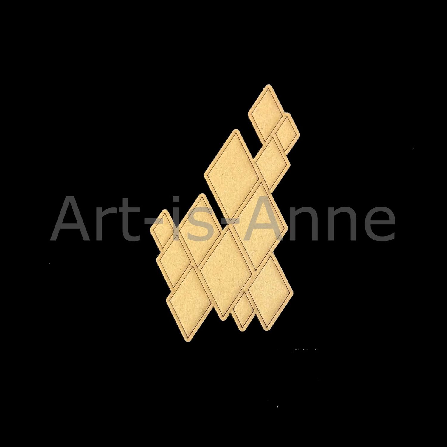 Art-is-Anne créative - Losange en folie