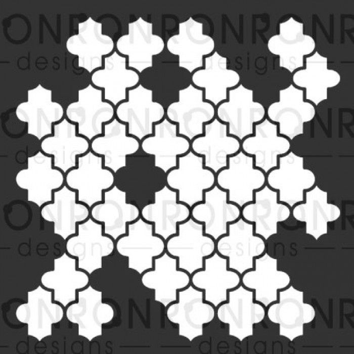 Ronron designs - Stencil Tapisserie