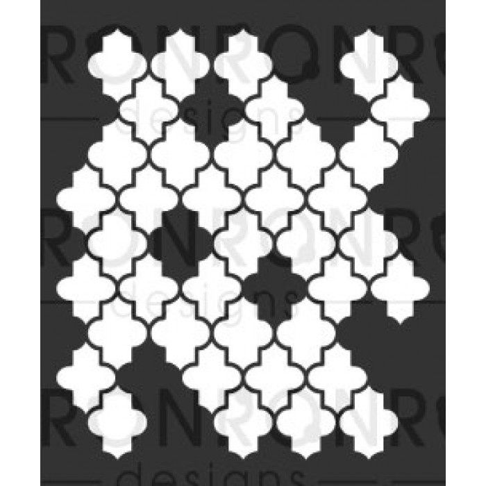 Ronron designs - Stencil Tapisserie 3.5X4"