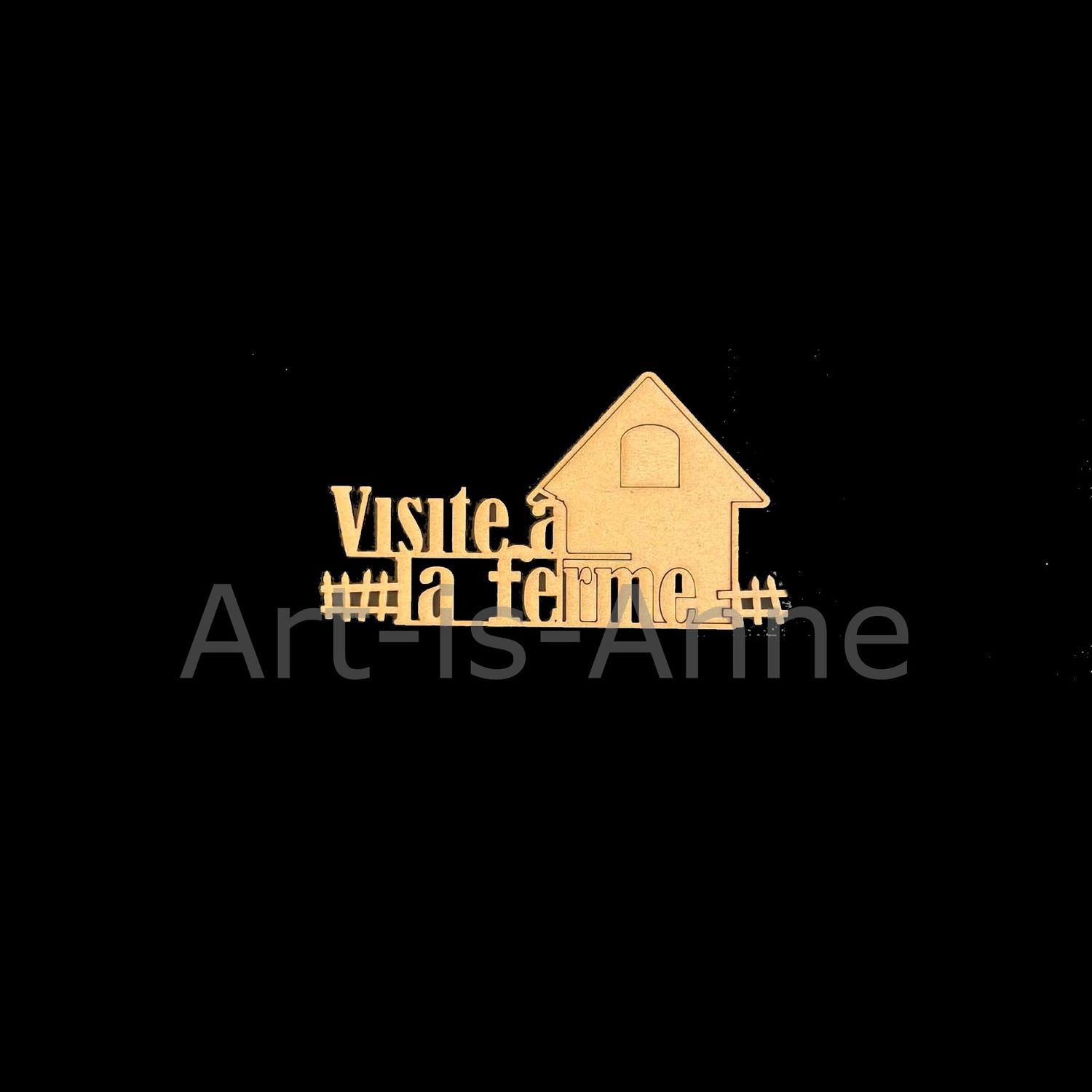 Art-is-Anne créative - Chipboard Visite à la ferme