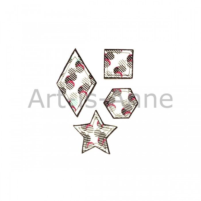 Art -is-anne créative - Forme en tissu Fun-13