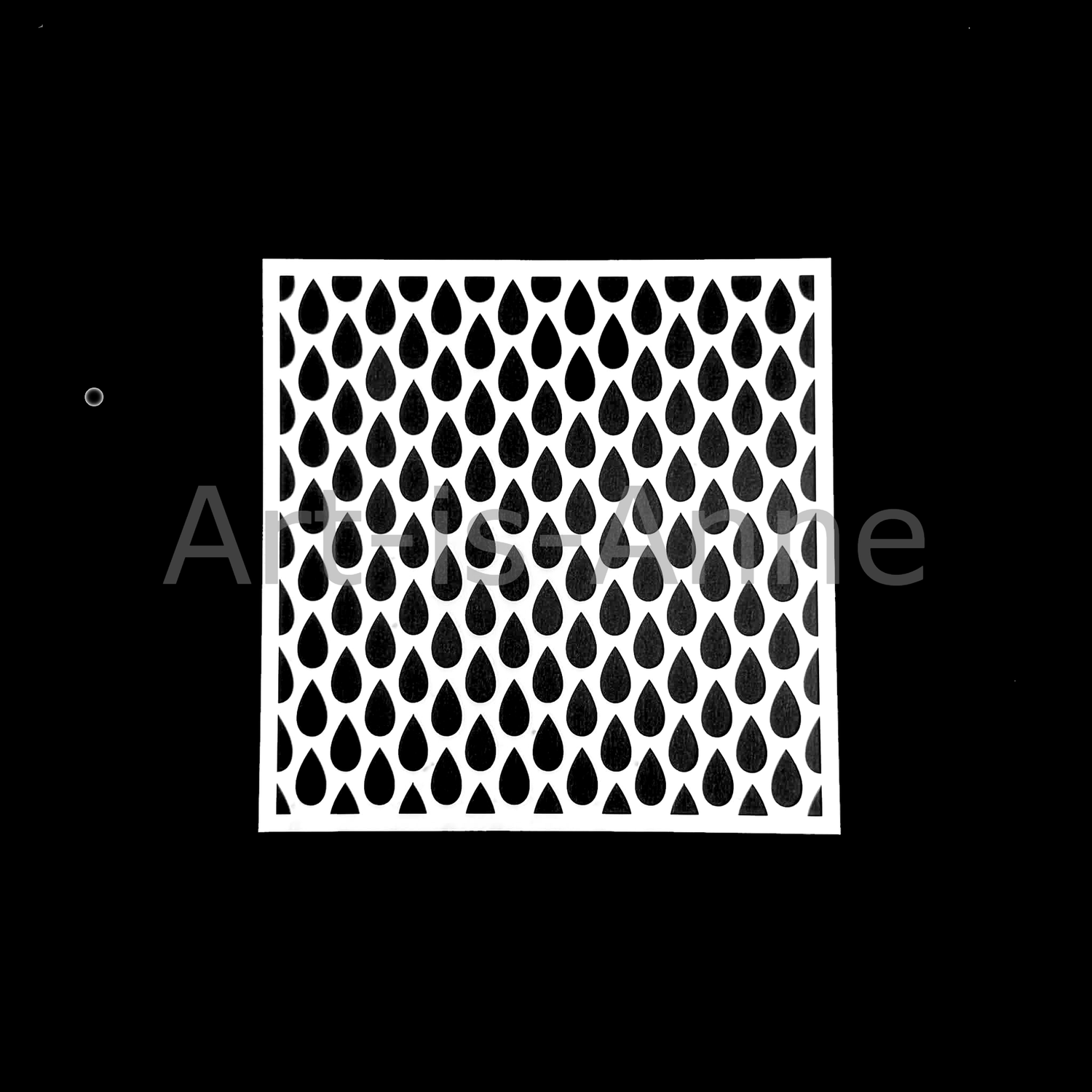 Art-is-Anne créative - Stencil Gouttes