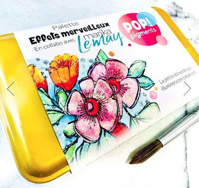 Pop Pigments - Collection Effet Merveilleux, 12 couleurs