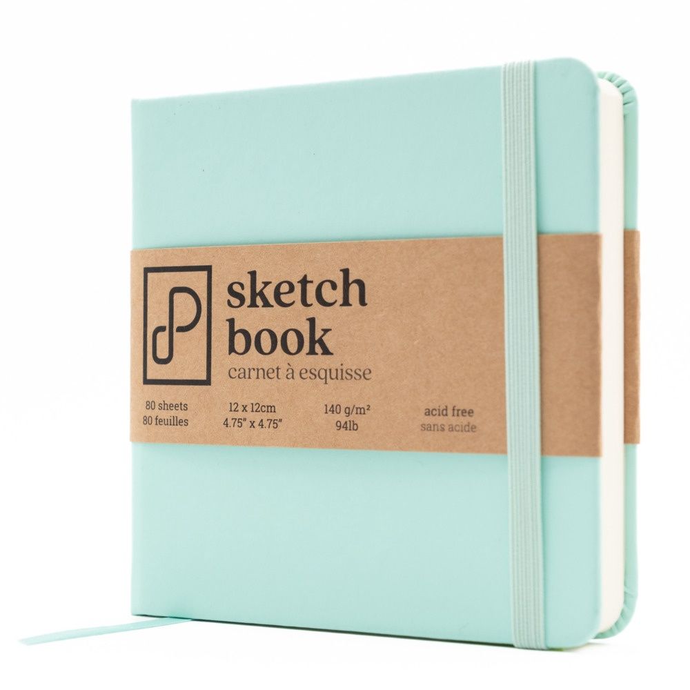 Prism Studio - Sketch Book «Vert Écume de mer» 4"X4"
