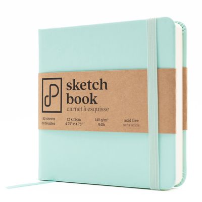 Prism Studio - Sketch Book «Vert Écume de mer» 4"X4"