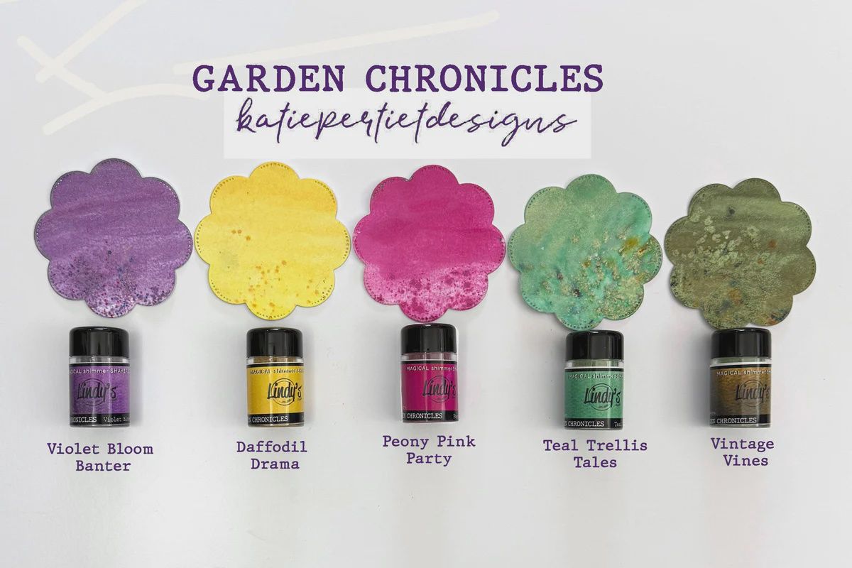 Lindy's Stamp Gang - Magical Shaker ensemble «Garden Chronicles» 5 pqt