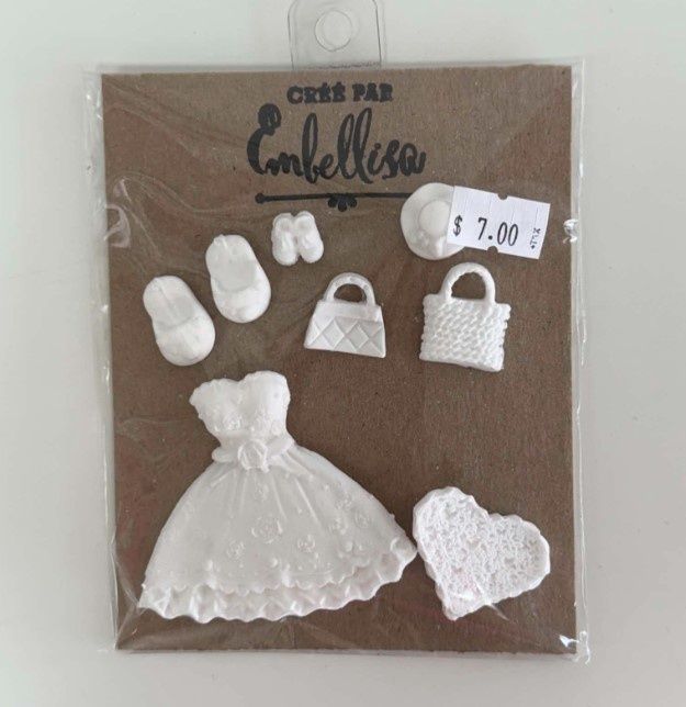 Embellisa - Moulage d'Accessoires féminin blanc
